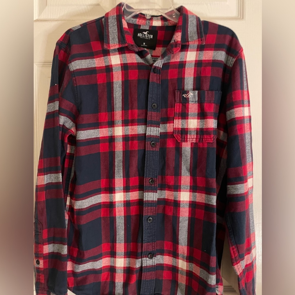 Hollister Flannel Shirt Size‎ Medium